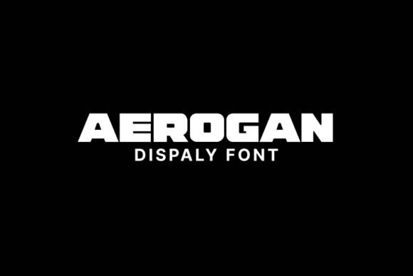 Aerogan: A Bold Display Typeface for High-Impact Branding