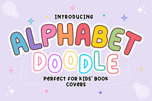 Alphabet Doodle: A Playful Display Font for Digital Brands