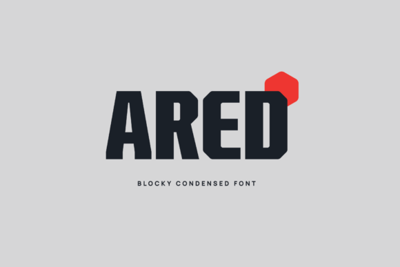 Ared: A Bold Display Font for Editorial Impact