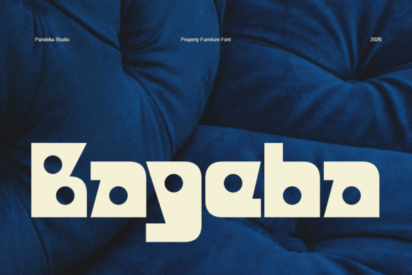 Bageba: A Display Font That Gives Your Brand Instant Polish