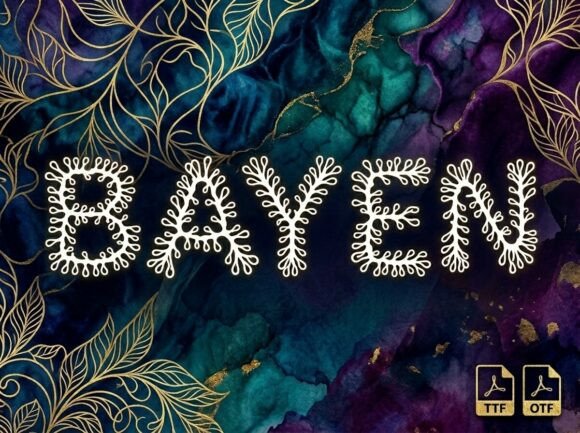 Bayen: A Display Font That Commands Attention