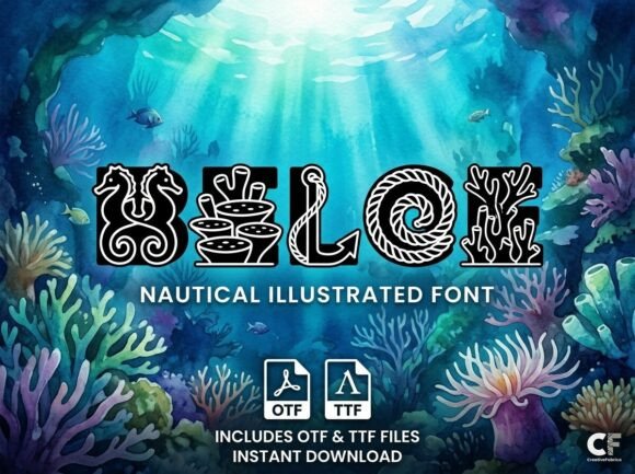 Belge: A Maritime Display Typeface That Lifts Your Brand