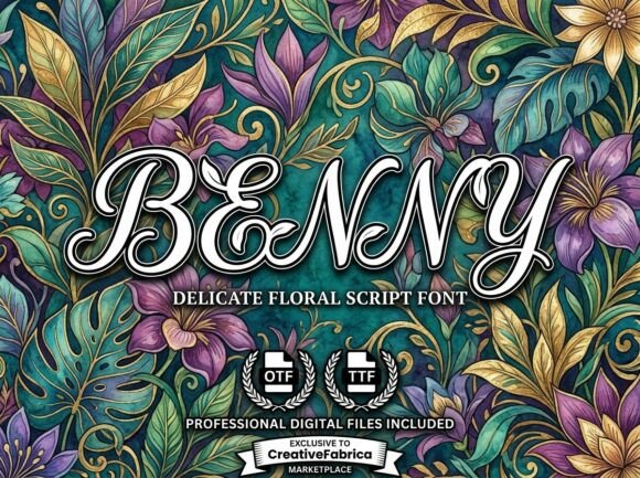 Benny: A Display Font That Strengthens Your Brand Identity
