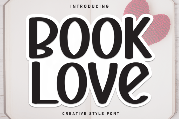 Book Love: A Display Font That Feels Like Hand-Selected Typography