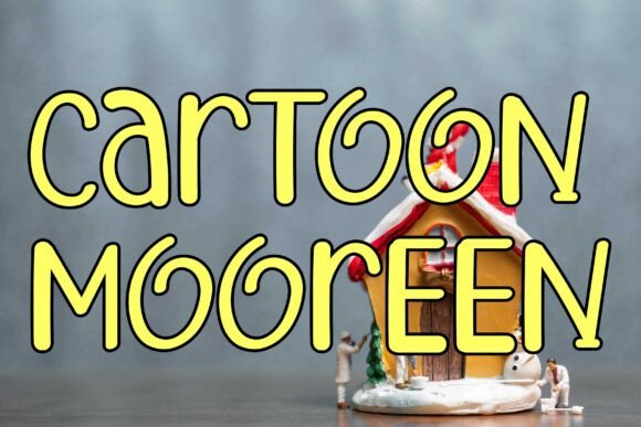 Cartoon Mooren: A Playful Display Font for Branding That Feels Alive