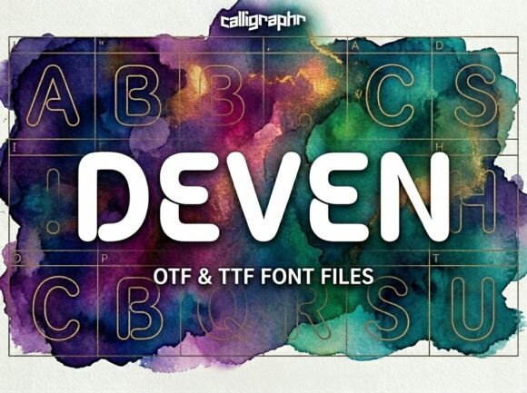 Deven: A Bold Display Font for Scroll-Stopping Marketing