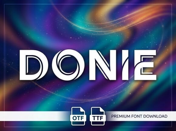 Donie: A Display Font That Commands Attention—Thoughtfully