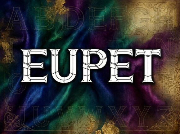 Eupet: A Display Font That Commands Attention