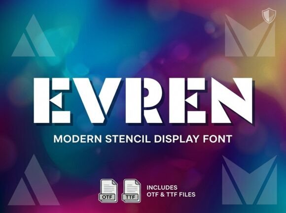 Evren: A Display Font That Commands Attention