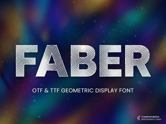 Faber: A Display Font That Earns Its Space