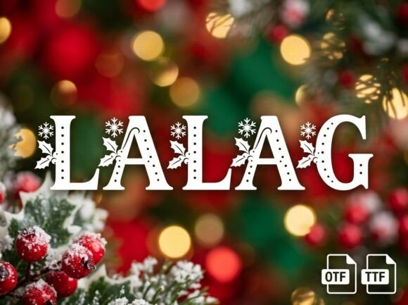 Lalag: A Display Font That Makes Your Headlines Unmissable