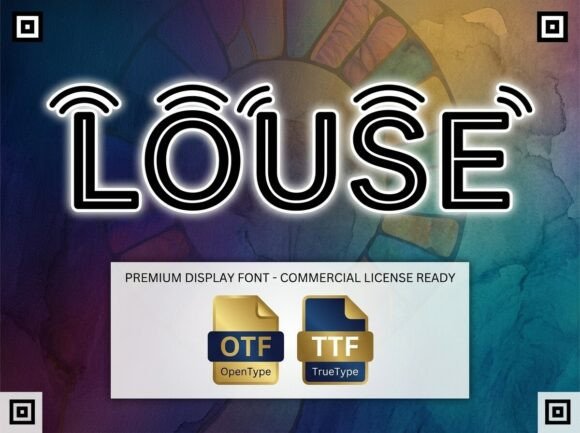 Louse: A Display Typeface That Feels Like a Quiet Conversation