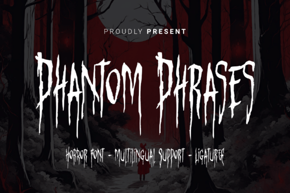Phantom Phrases: A Display Font That Evokes Real Unease