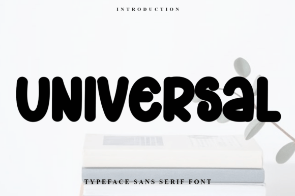Universal: A Festive Display Font That Feels Like Magic